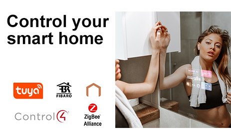 Fitbathmirror 스마트 미러는 Zigbee 기기를 지원합니까?